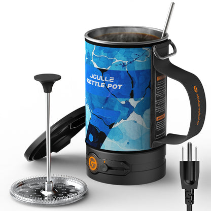 Electric French Press Coffee Maker