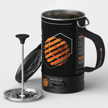 Electric French Press Coffee Maker