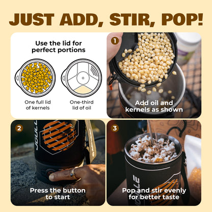 Portable Popcorn Maker