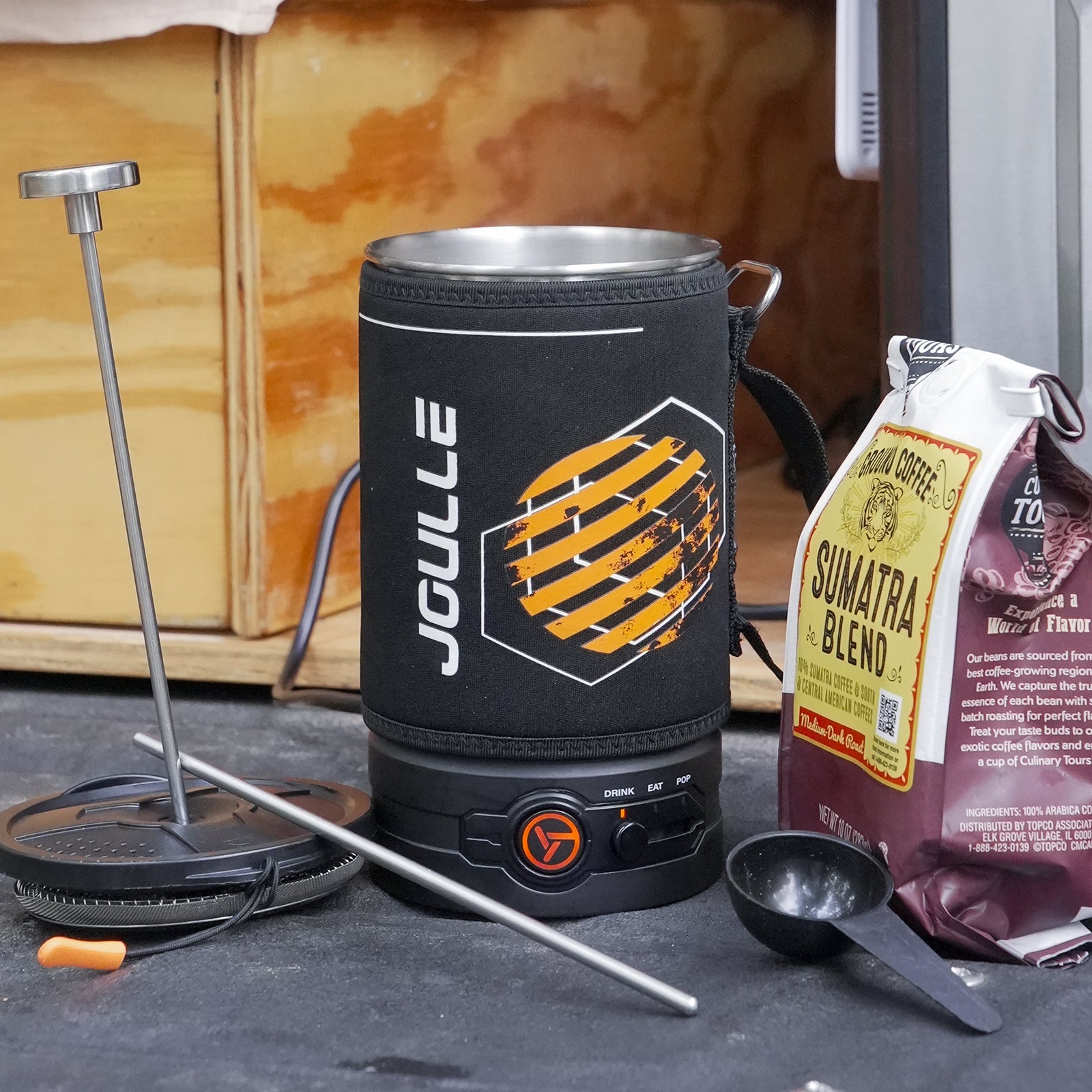 Electric French Press Coffee Maker